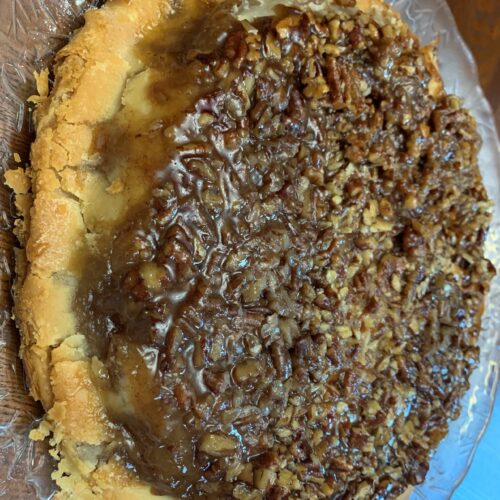 Pecan Upside Down Apple Pie