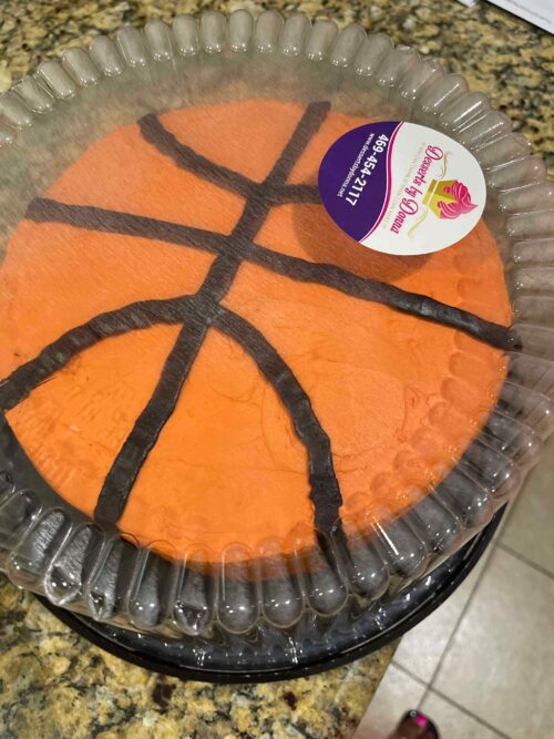 Basketball Cake