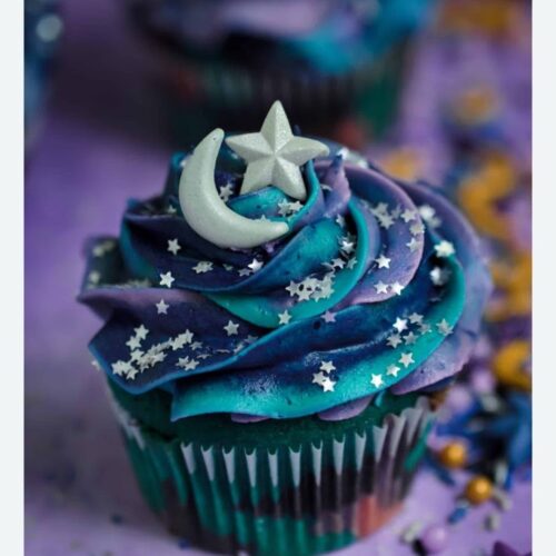 Custom Mini Space Cupcakes