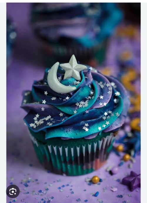 Custom Mini Space Cupcakes